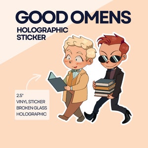 GOOD OMENS - Aziraphale and Crowley Sticker