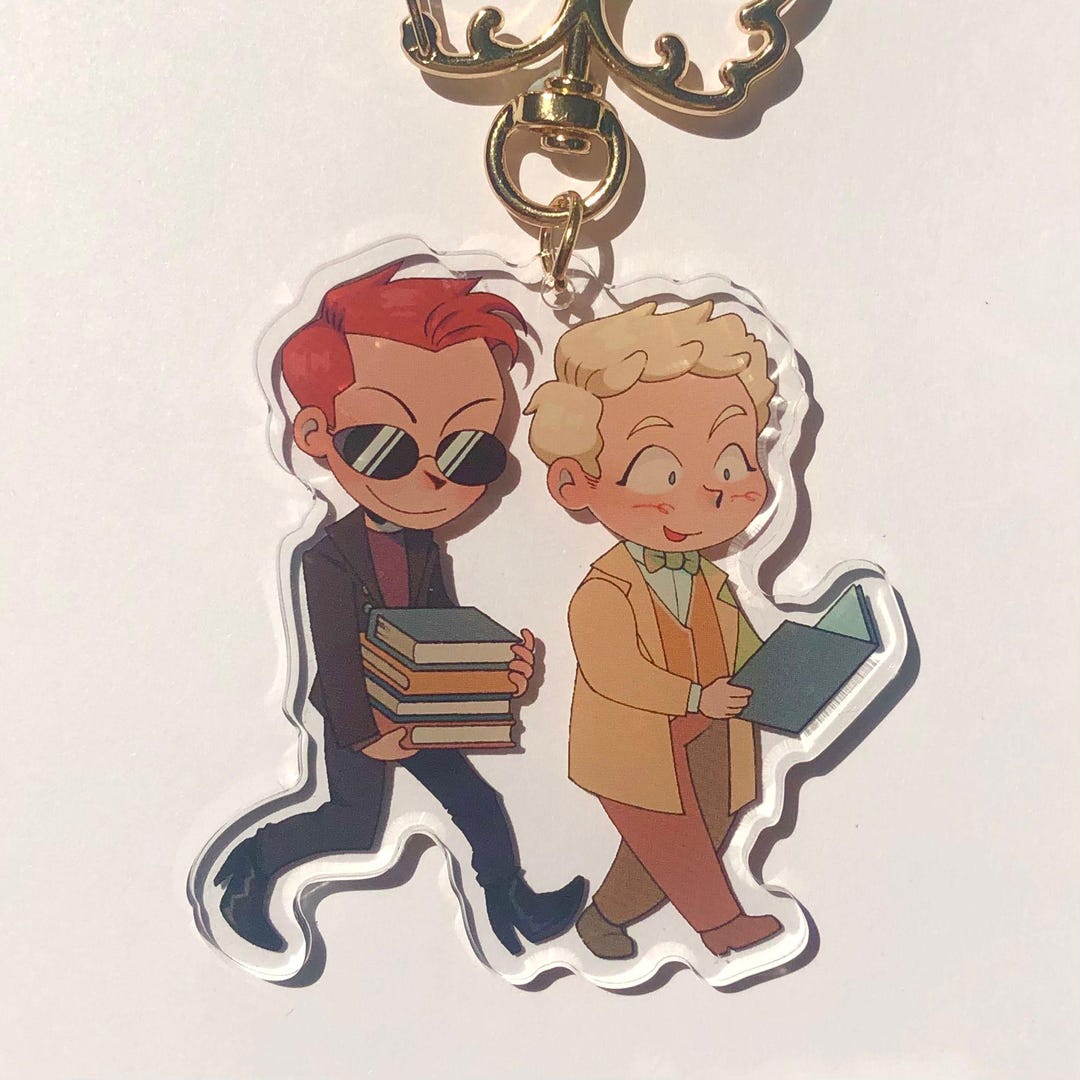 GOOD OMENS - Aziracrow Charm - Etsy