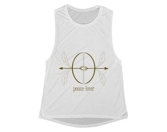 Women's Flowy Scoop Muscle Tank - Basic