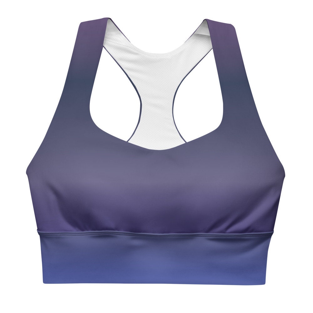 Gradient Sports Bra Purple Horizon 