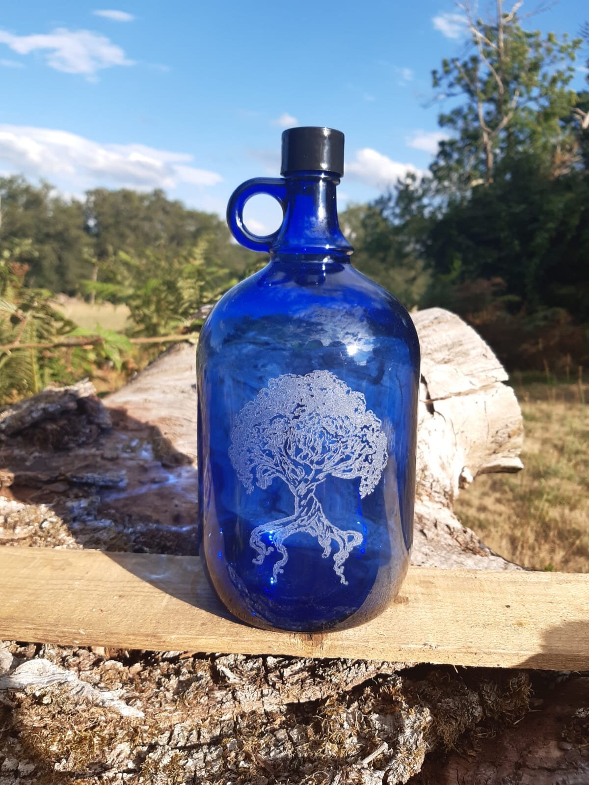 Bouteille Gravée 2L Arbre de Vie