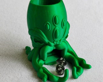 Cthulhu Dice Tower - 3D Printed