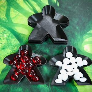 Meeple Trays -  Boardgame Component Holders