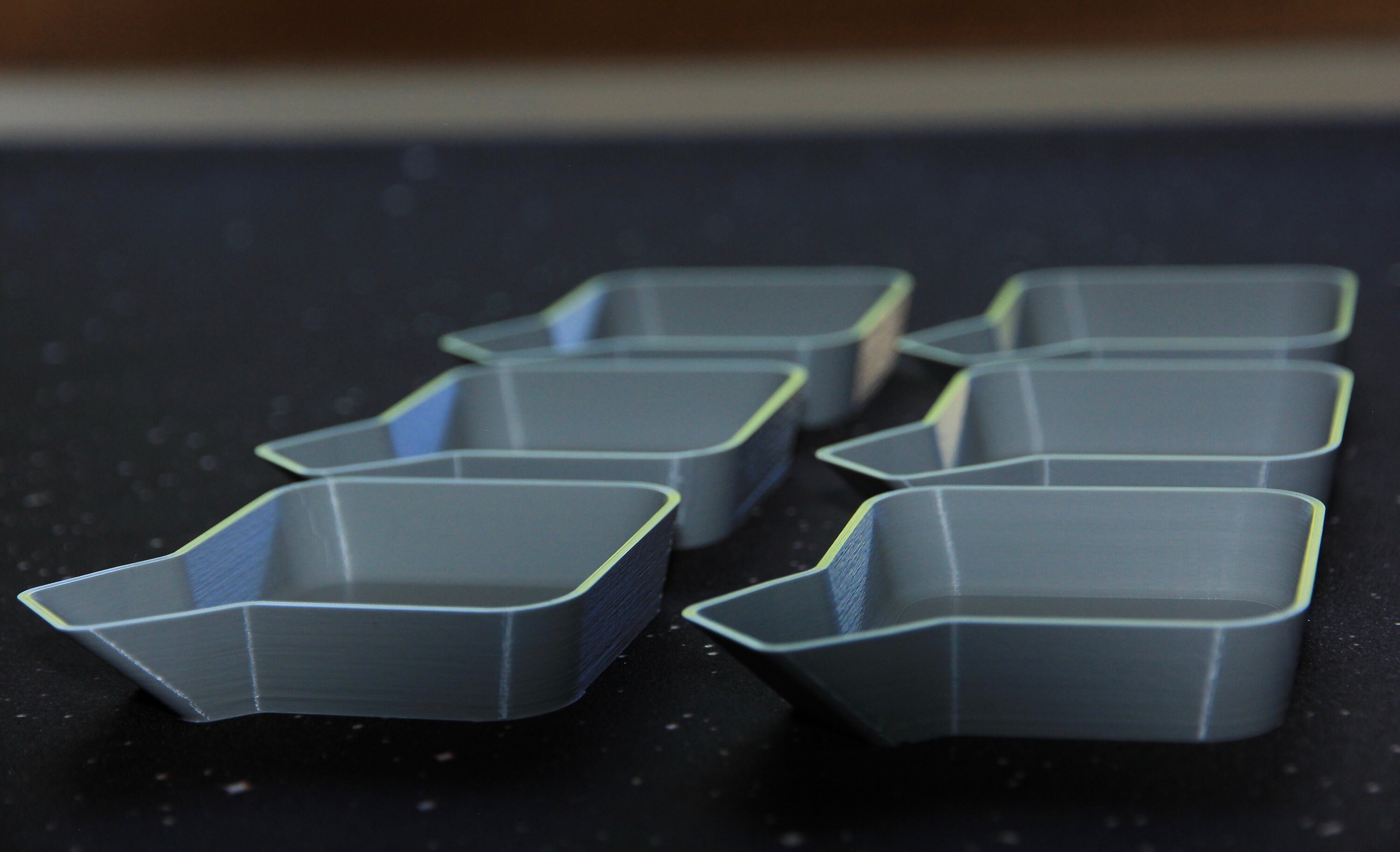 Game Component Trays Square 3D Printed Etsy