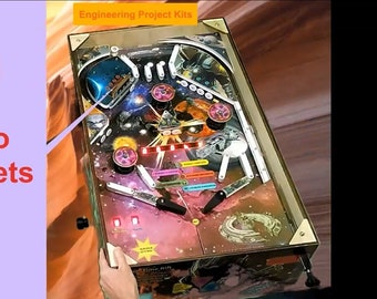 Engineering Project Kits - DIY Pinball Machine - Subassembly Kit 1 (of 16) - Includes 5 x 2hr Making Guide Videos