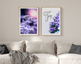 POSTER SET NATURE, poster set of 2, picture set, poster set, set of 2 prints, wall art 2 piece set, wall art set, wall poster set, print set