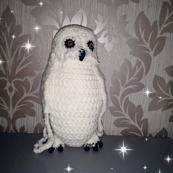 Hedwig Owl Amigurumi Crochet Pattern PDF