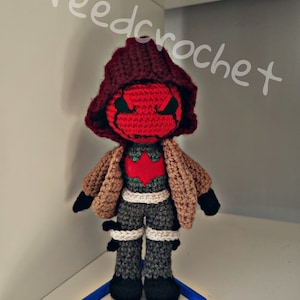 Redhood Crochet Amigurumi Pattern PDF