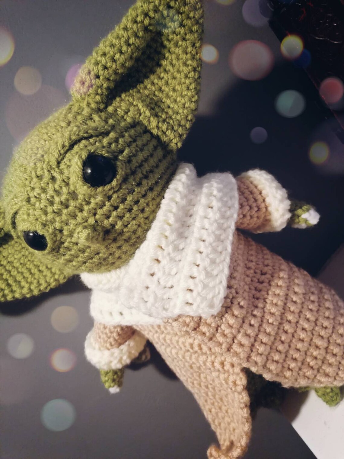 Baby Yoda Grogu Star Wars Crochet Stuffed Plush Toy | Etsy