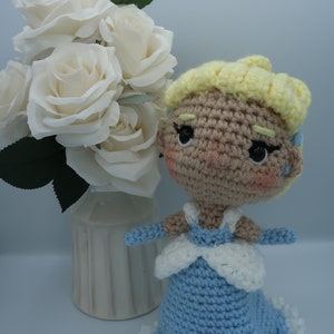 Cinderella Princess Crochet Amigurumi Pattern PDF