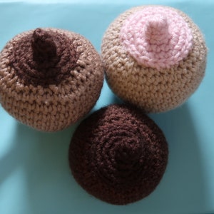 Boob Boobie Plush Gift Crochet Amigurumi Pattern PDF