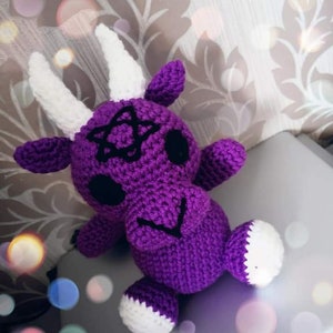 Baphomet Demon Goat Crochet Amigurumi Pattern PDF