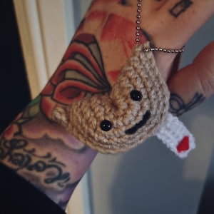 Llavero Galleta de la Fortuna - Patrón Amigurumi Crochet PDF