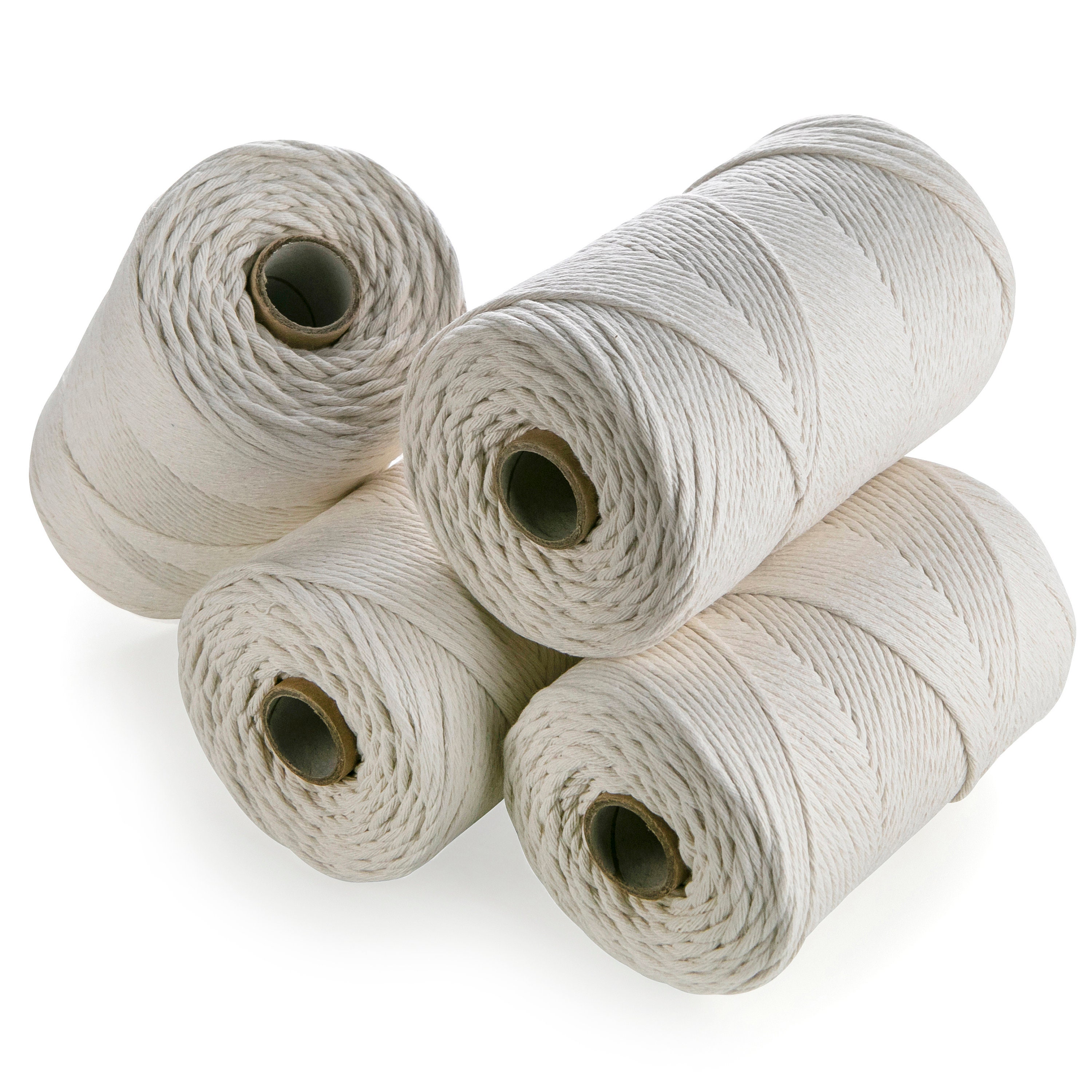 Bulk Macrame Cotton Cord 3mm 200m 400m 600m Single Strand Etsy UK