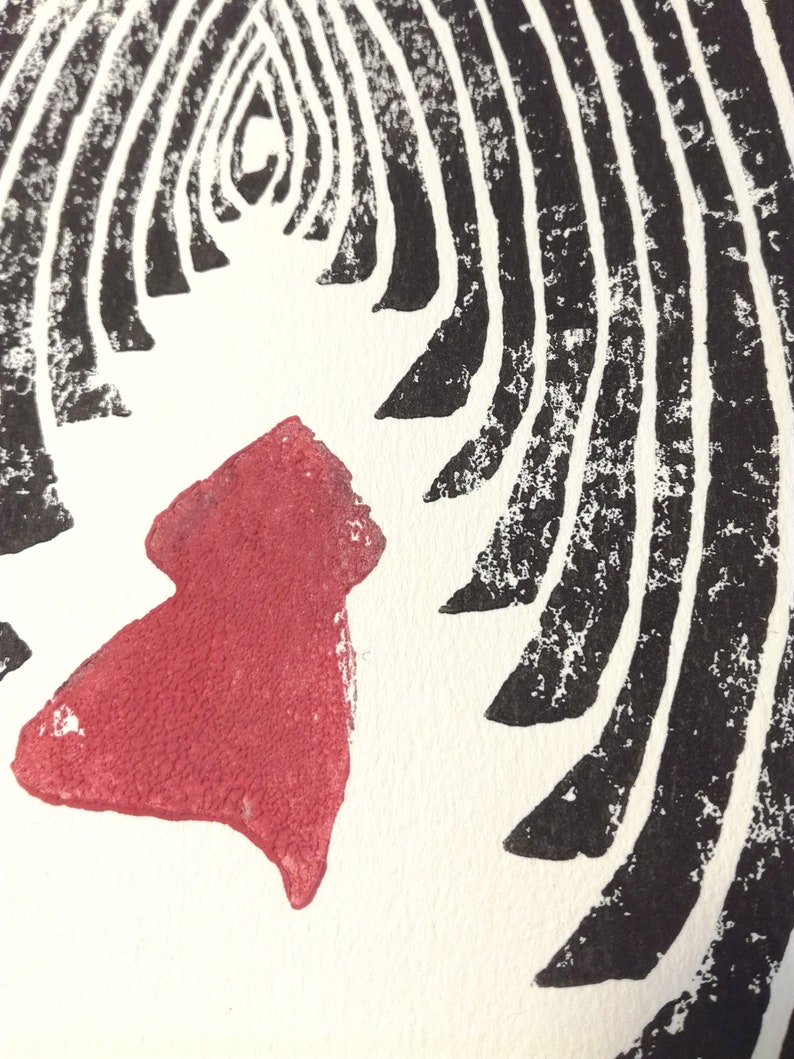 Red Riding Hood Petit Chaperon Rouge Premier Tirage 3 3