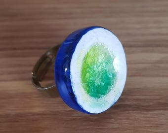 anillo de ceramica