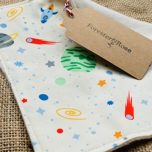 Outer Space Soft Bamboo and Cotton Face Cloth. image 1