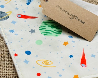 Outer Space Soft Bamboo and Cotton Face Cloth.
