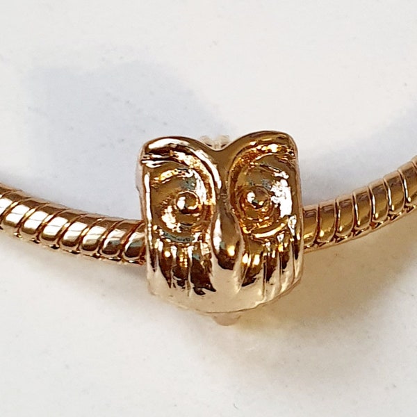Owl Charm Bracelet Etsy