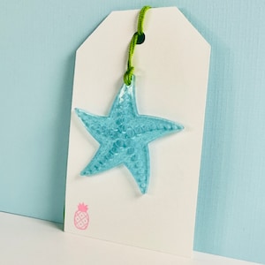 Etiquettes cadeaux en acrylique étoile de mer, jolis cadeaux de plage pour enfants, idéales pour emballage cadeau et pochettes de cadeaux lors de célébrations inspirées de la plage, étoile de mer