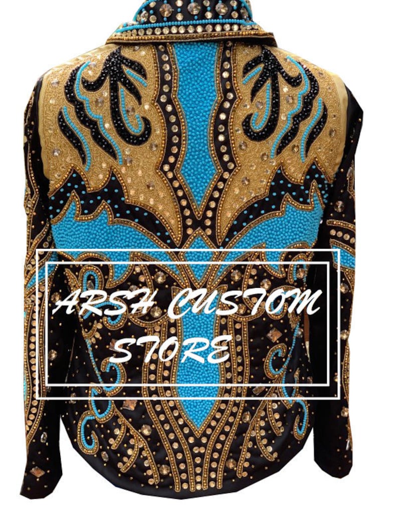 Western pleasure horse show shirt rail shirt horsemanship Etsy