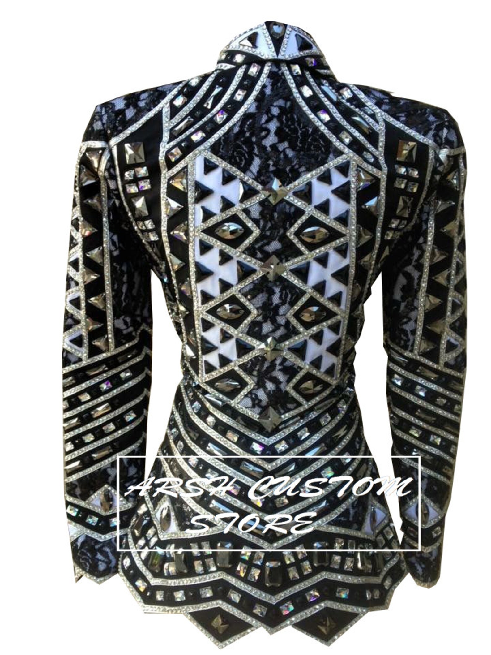 ACS0565 Western pleasure horse show shirt rail shirt Etsy