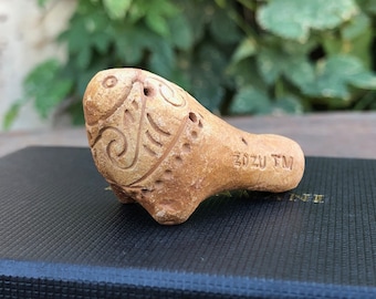 Amuleto ucraniano, ocarina, silbato de cerámica, silbato de pájaro, pájaro popular, pájaro twitter, pájaro de porcelana, pájaro musical,