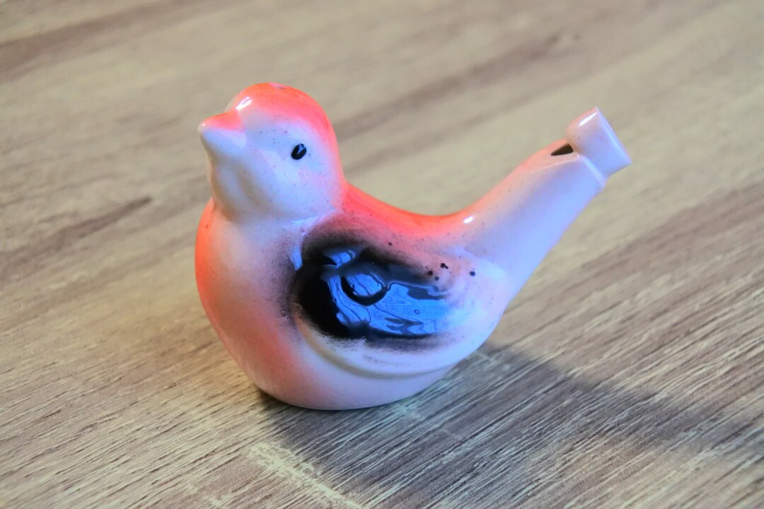Bird Whistle Water Whistle Ceramic Whistle Folk Bird Etsy