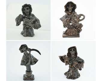 Image of death, Halloween Gift Imp Hobgoblin, Ceramic Devil ,Sculpture Mephistopheles, Devil Statue La Muerte