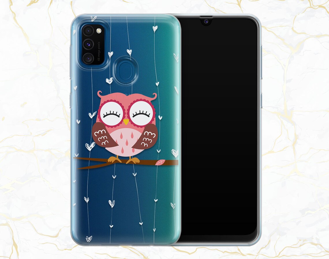 Cute Owl animals cases silicone phone case samsung a70 samsung Etsy