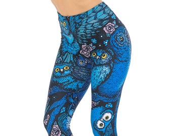 Owl Leggings - Etsy