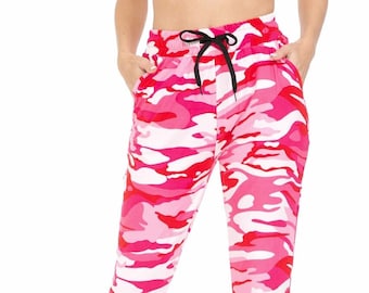 Pink Grey Camo Pants - Etsy