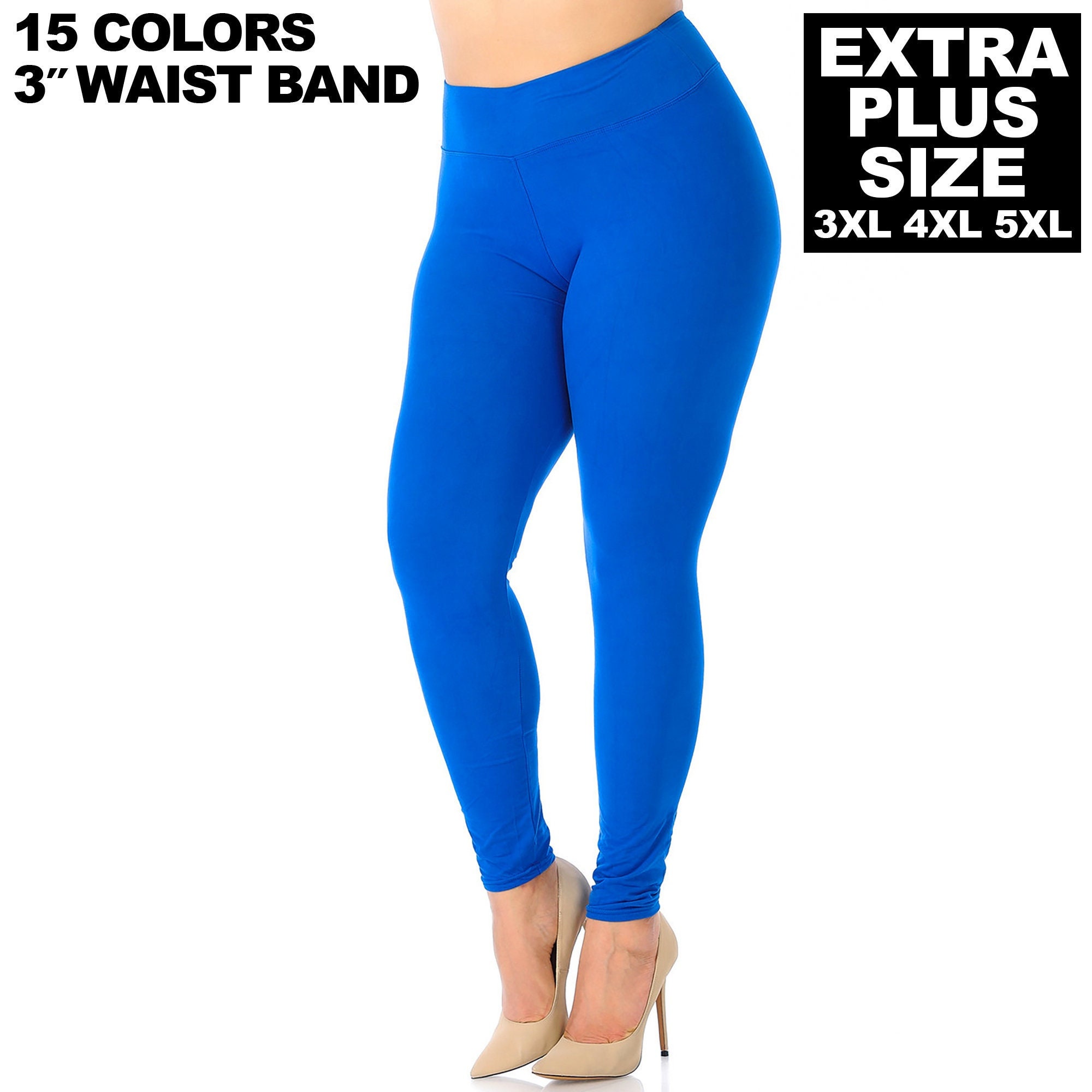 Women's Plus Size Ethnic Cotton Churidar Leggings XL-3XL Solid Yoga Pants,  Casual Trouser, Authentic Stretch Indian Comfortable Leggings 