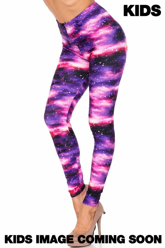 Kids Purple Mist Leggings by USA Fashion™, Creamy Soft Leggings