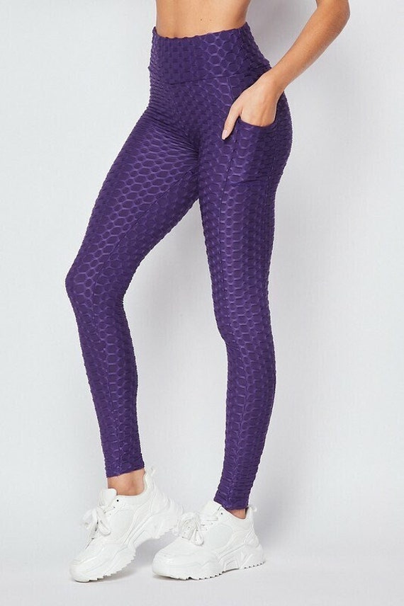 Brazilian Workout Legging  High Waist Scrunch Booty Lift! Polka Dots