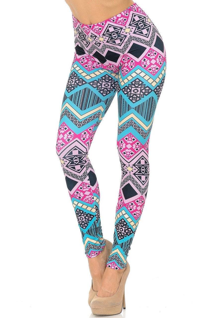 Sexy Casual Leggings with High Stretch Wholesale Custom Cheap Soft Stretchy  Printed Women Aztec Leggings for Ladies - China Yoga Pants and Print Pants  price