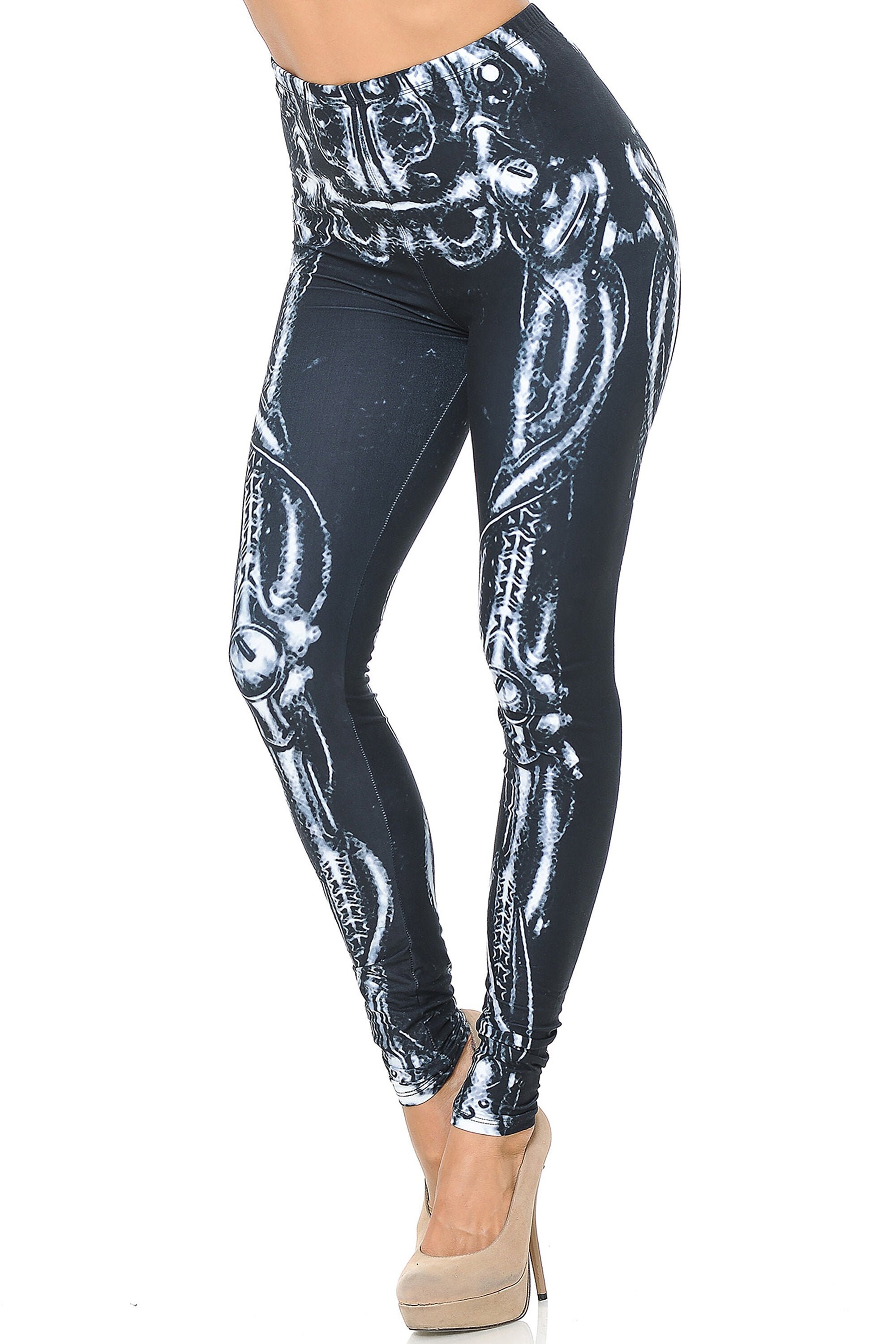 Women Steampunk Retro Leggings Comic Cosplay Punk Print Polyester Gothic  Trousers Capris Pants S-4XL Plus Size, Kdk1625, Small : :  Clothing, Shoes & Accessories