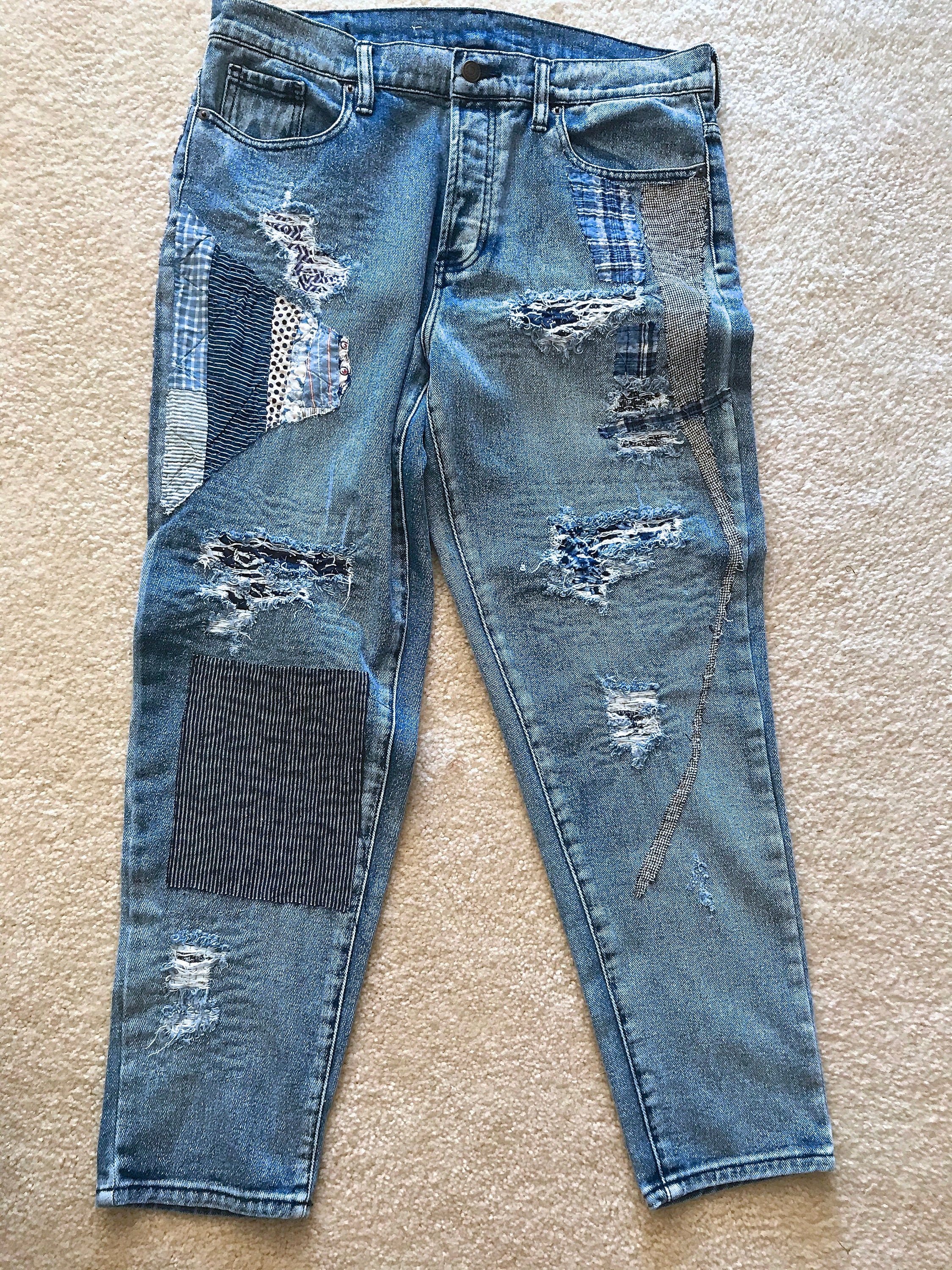 Boho Patchwork Punk Farm Girl Grunge 