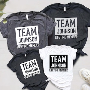 Family Team Shirts, Gift For Family Reunion Shirts, Family Matching Shirts, Custom Family Trip Shirts, Personalized Family Gathering Tees