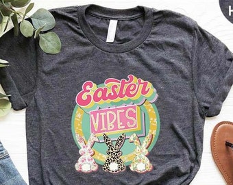 Easter Bunny Shirt For Women, Easter Bunny Graphic Tee, Easter Gifts, Easter Shirt, Happy Easter Shirt, Easter Gift Ideas, Easter Day Shirt