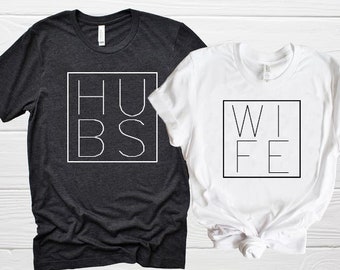 Husband wife shirts | Etsy