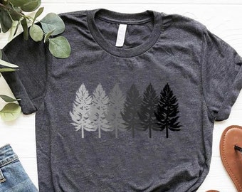 Pine Tree Shirt, Pine Shirt, Tree Shirt, Tree of Life Shirt, Plant Shirt, Plant Based Shirt, Crazy Plant Lady Shirt, Plant T Shirt For Women