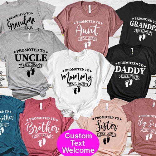 Pregnancy Announcement Shirts Pregnancy Reveal Shirts Baby - Etsy