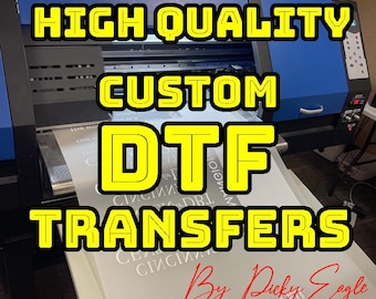 Dtf Transfer, Ready To Press Heat Transfer Designs, DTF Prints, Full Color Custom DTF Prints, High Quality Wholesale Bulk DTF Transfers