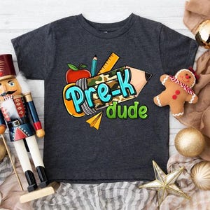 Pre K Shirt For Boys, Boys Pre K First Day of School Shirt, Hello Pre K, First Day of School, Pre K Shirt, Pre-K Dude, Peace Out Pre K