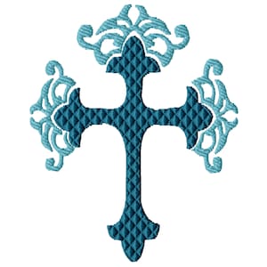Spitze Kreuz Stickmaschine