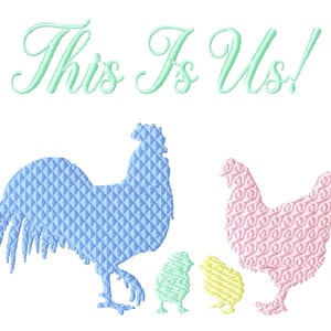 This Is Us Machine Embroidery Design