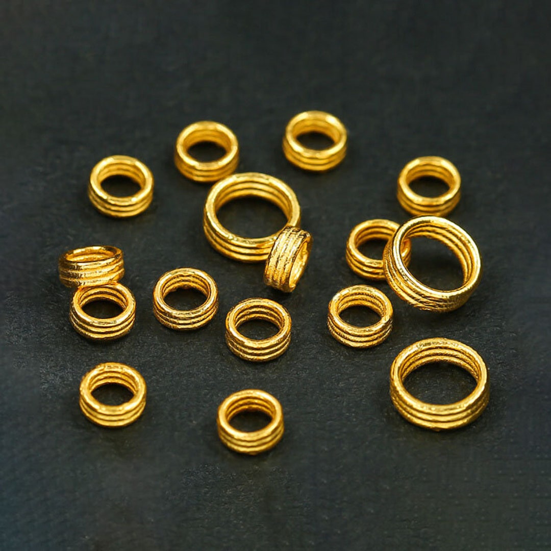 5.8mm 14k Yellow Gold Round Open Jump Ring (1-Pc)