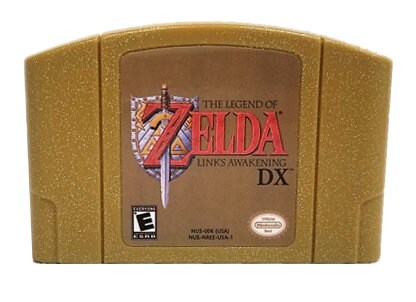 Zelda ocarina of time 2024 n64 gold cartridge