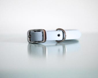 5/8" Biothane Standard Buckle Collar in Skyline Blue